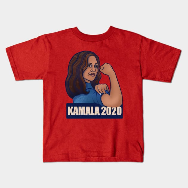 Kamala 2020 Kids T-Shirt by bubbsnugg